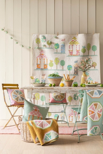 Tilda Patchwork Stoff Baumwolle - Sunday Brunch - Mille Sky